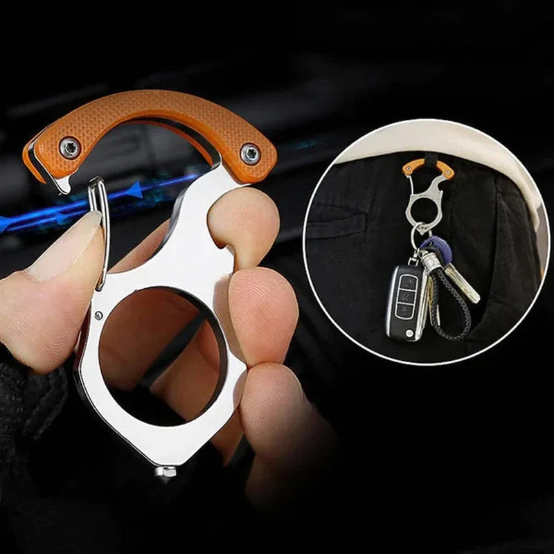 KEYSAFE™| LLAVERO TÁCTICO 5 EN 1
