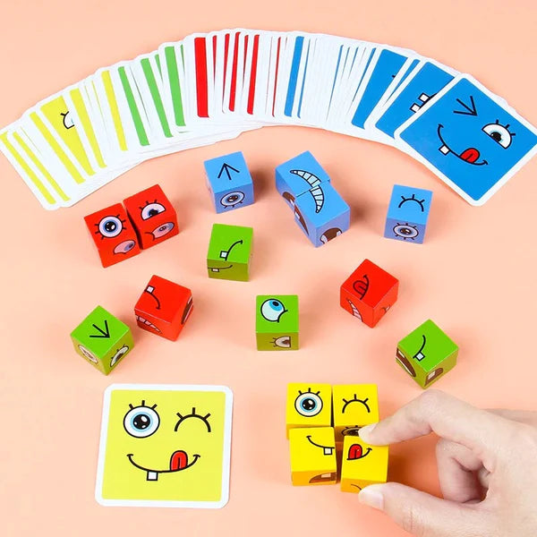 EMOCUBES GAME™:JUEGO EMOCIONES ROMPECABEZAS BLOQUES🎁 ¡BLACK DAYS🔥!
