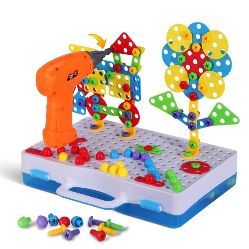BuilDrill™ Juego de construcción creativo 4 en 1 (252 piezas)