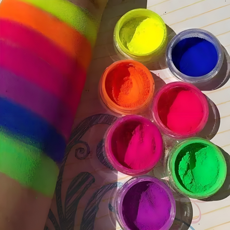 Set X 6 Sombras de Ojos Fluorescente | Halloween Make-UP 🎃