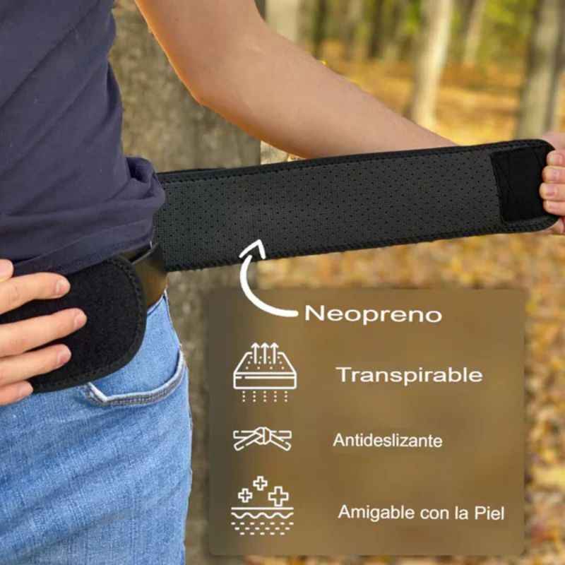 Lumbax™: Cinturón Lumbar Ciática + E-book Gratis