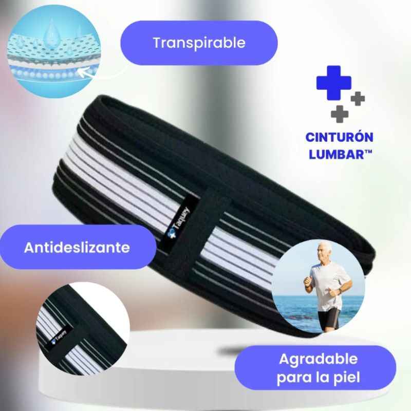 Lumbax™: Cinturón Lumbar Ciática + E-book Gratis
