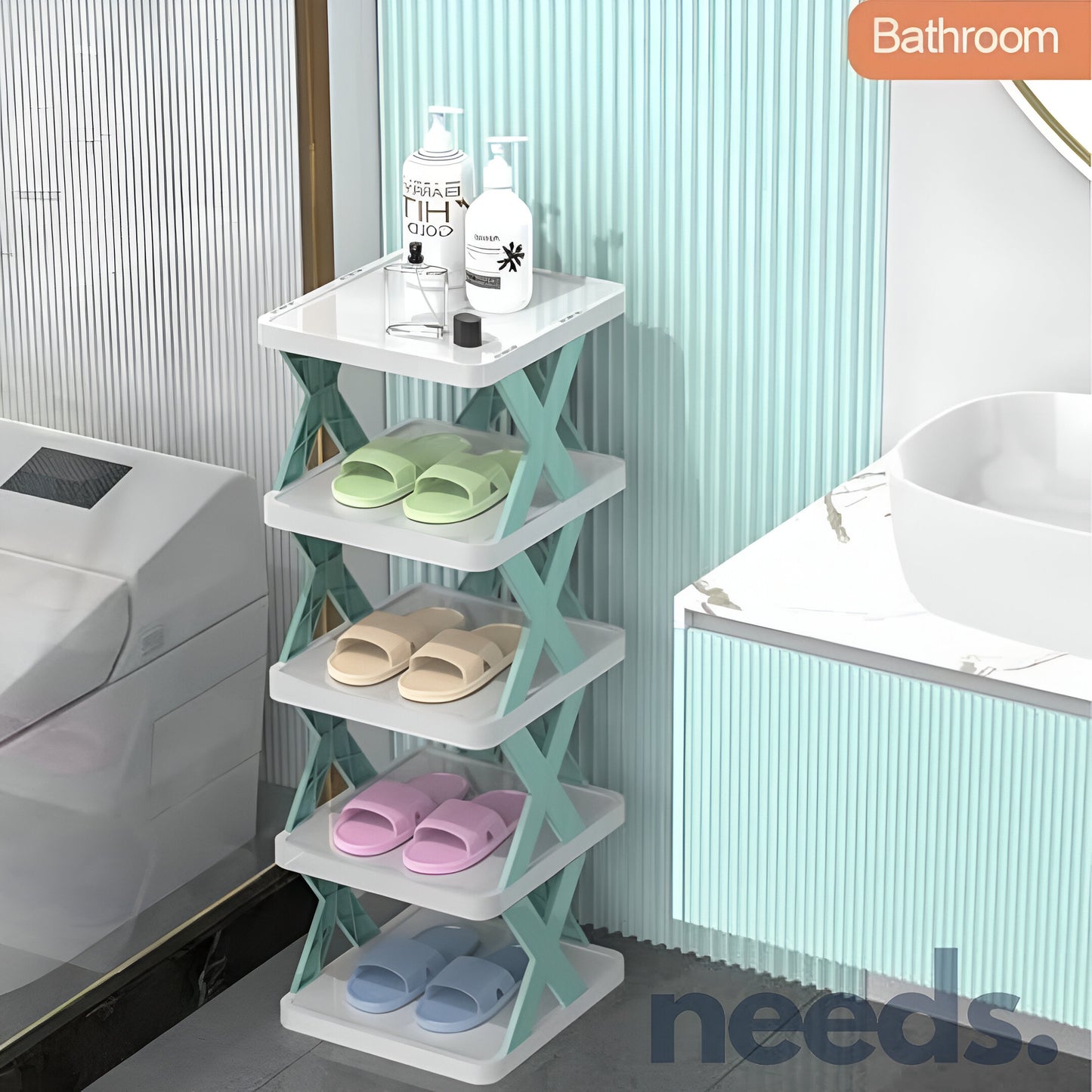 ORGANIZADOR DE ZAPATOS MULTIESTANTE X5 NIVELES | TRANSFORMA TU ESPACIO