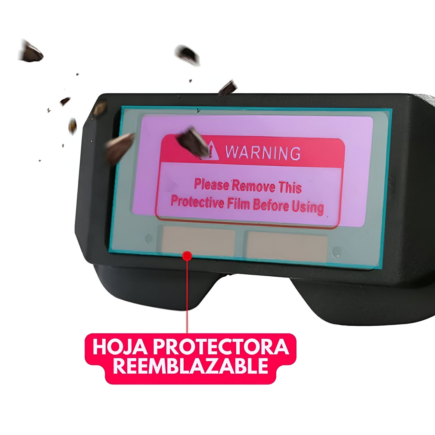 WELDVISION™:GAFAS DE SOLDADURA CON OSCURECIMIENTO AUTOMÁTICO