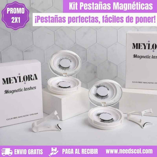 Meylora™: Kit Pestañas magnéticas | PROMO 2X1