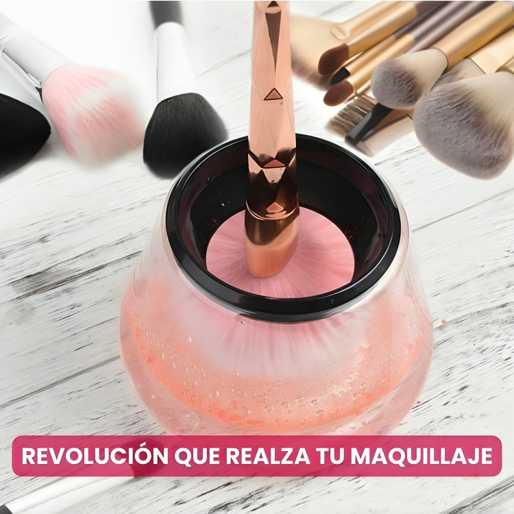 BEAUTY CLEAN™: LIMPIADOR Y SECADOR DE BROCHAS ELÉCTRICO PREMIUM