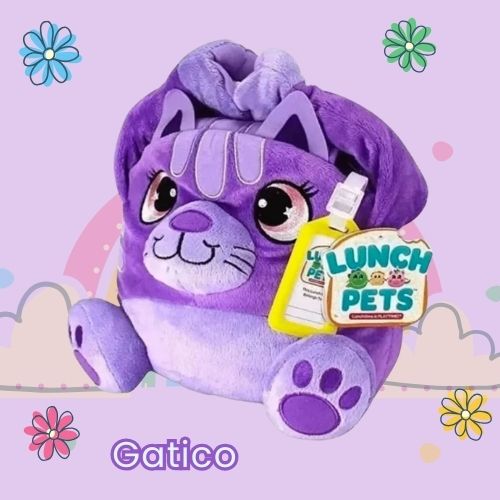 PetLunch™ Lonchera Peluche Maleta Niños