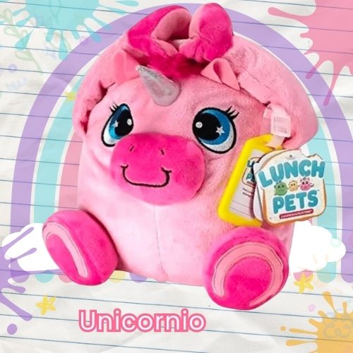 PetLunch™ Lonchera Peluche Maleta Niños