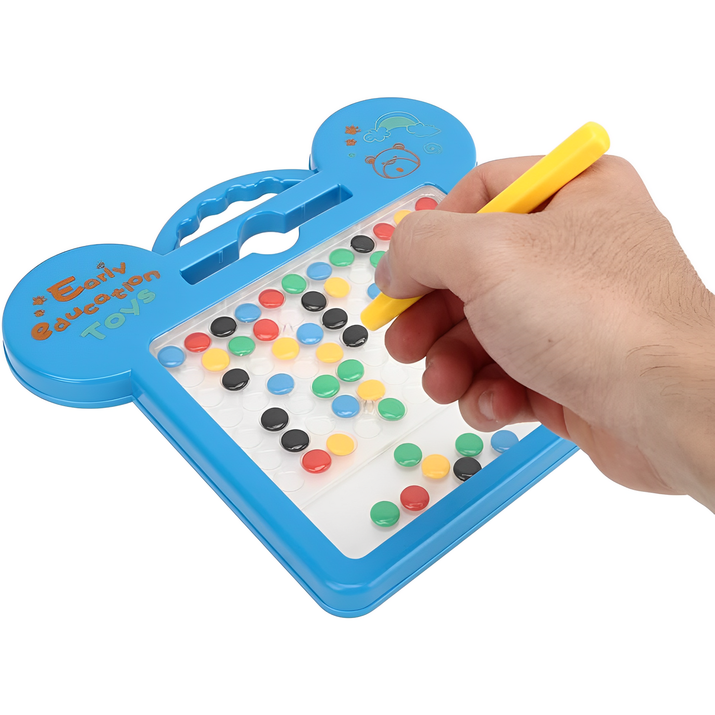 MAGNETICBOARD™: JUEGO TABLERO DE DIBUJO CON FICHAS MAGNÉTICAS ¡BLACK DAYS🔥 !