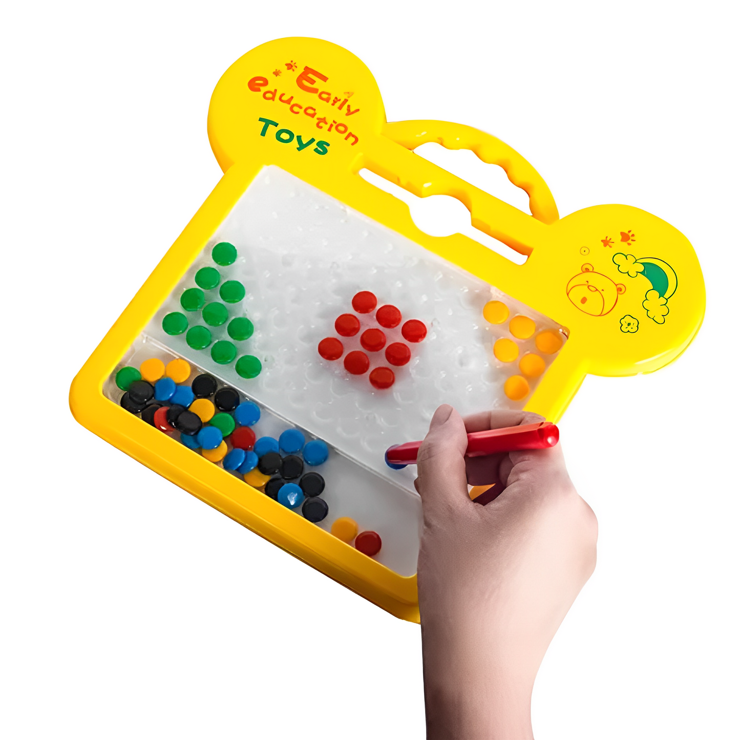 MAGNETICBOARD™: JUEGO TABLERO DE DIBUJO CON FICHAS MAGNÉTICAS ¡BLACK DAYS🔥 !