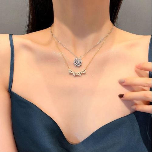 Lucky Heart💚: El Collar Trébol Transformable🍀