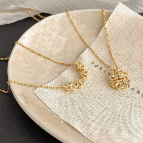 Lucky Heart💚: El Collar Trébol Transformable🍀