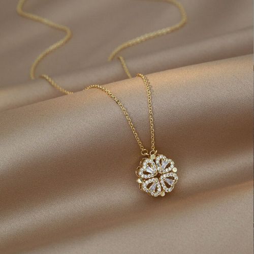 Lucky Heart💚: El Collar Trébol Transformable🍀