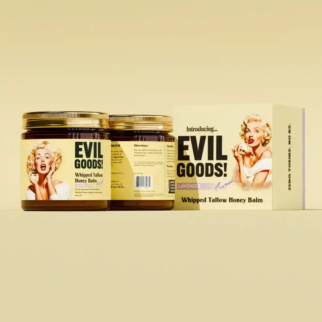 EvilGoods™: Bálsamo Con Sebo De Res Y Miel De Manuka | PROMO 2X1