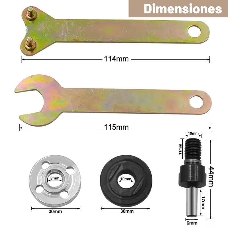 DrillMax®: Adaptador de disco para taladro
