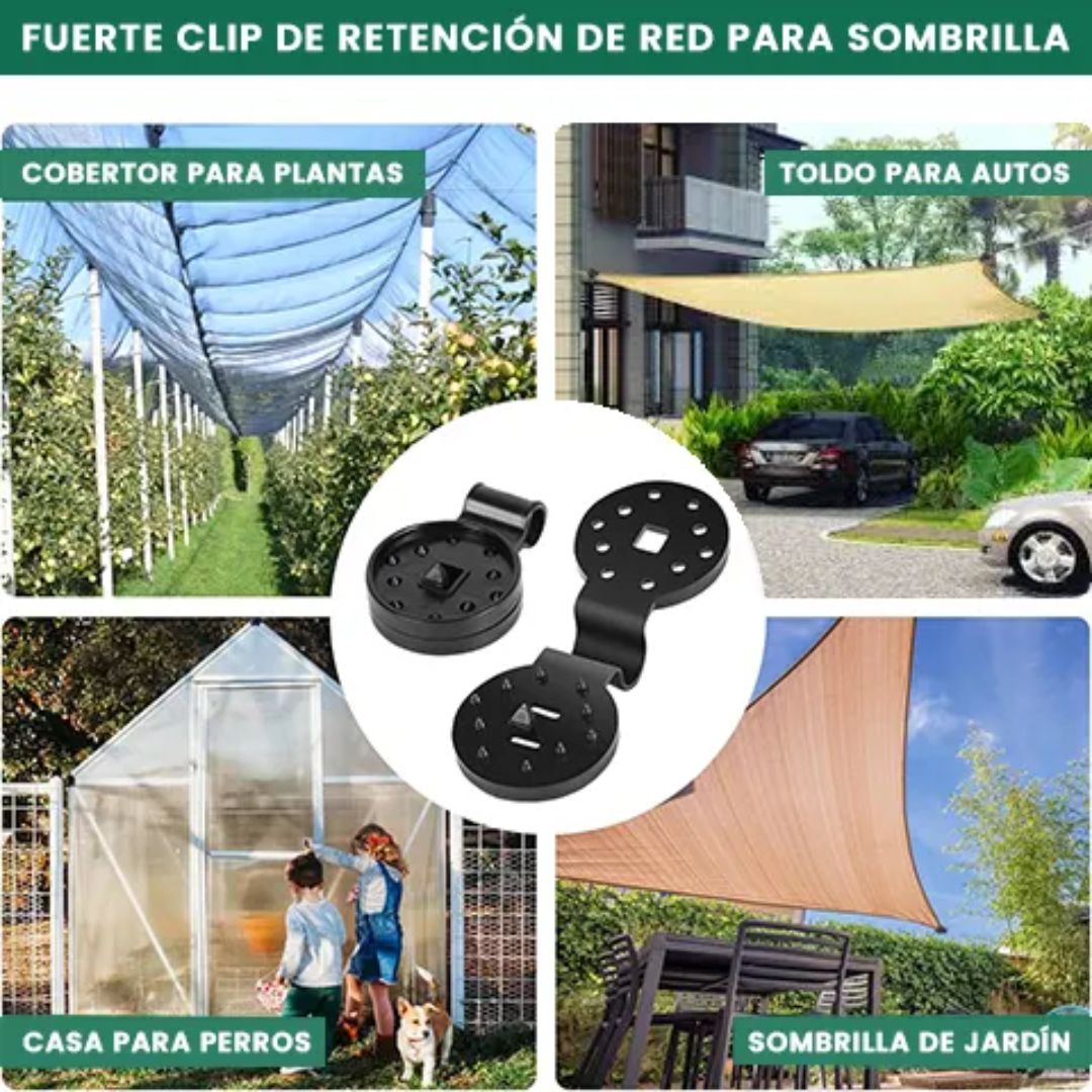 SUNCLIP™: PAQUETE CLIPS PARA POLISOMBRA + OBSEQUIO