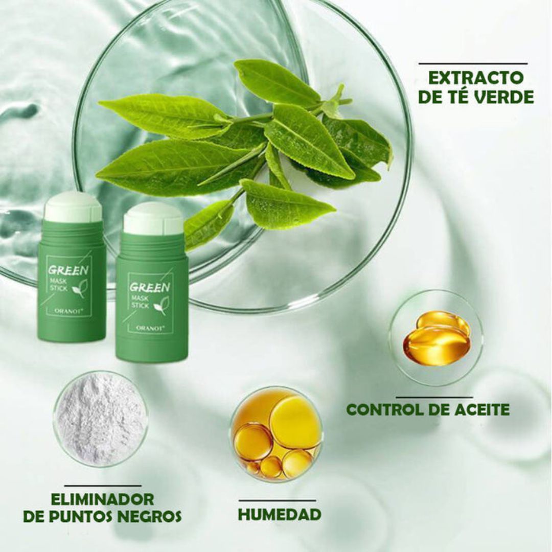 GREEN MASK STICK 🍃 MASCARILLA RESTAURADORA DE TÉ VERDE
