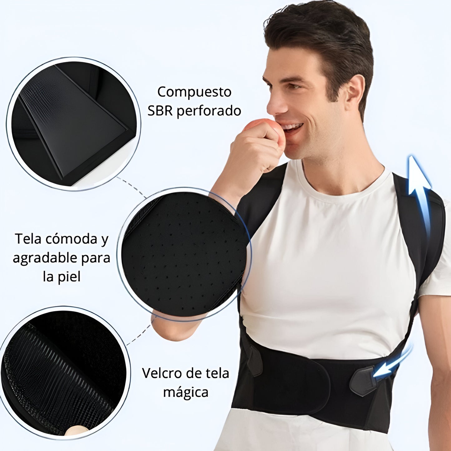 COMFORTBACK™: CORRIGE TU POSTURA AL INSTANTE Y REFUERZA TU CONFIANZA