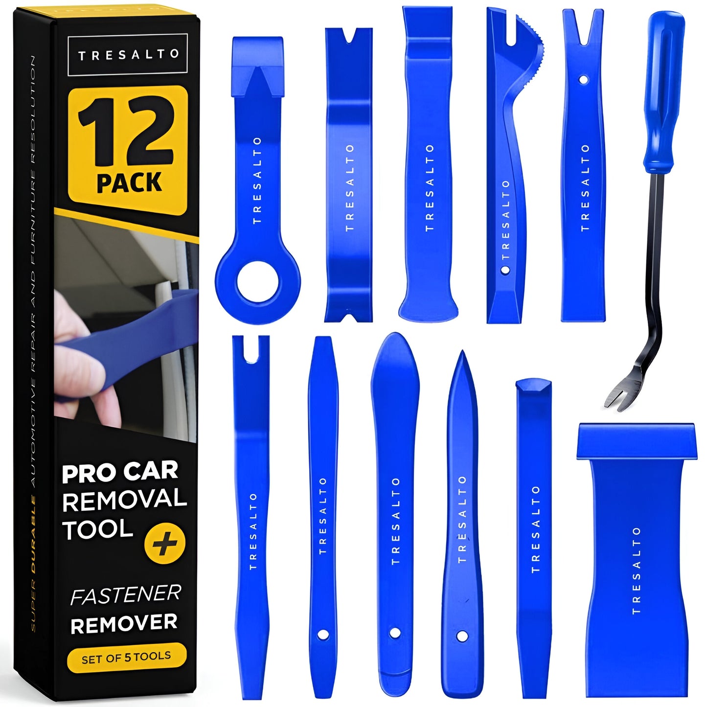CARTOOL™:KIT X12 HERRAMIENTAS TODO EN 1 DE EXTRACCIÓN DE MOLDURAS