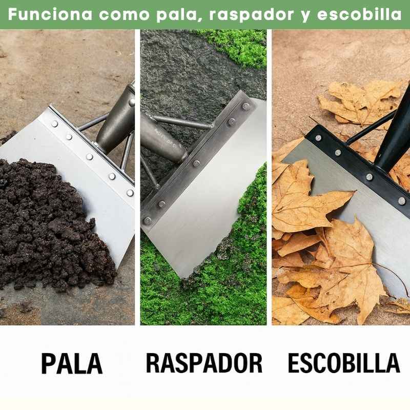 InoxShovel™: Pala metálica con punta ultra afilada