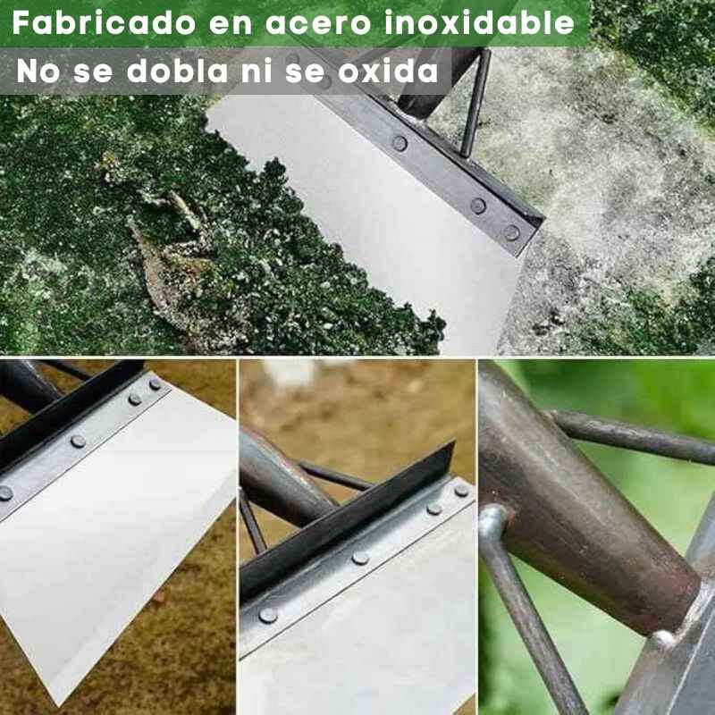 InoxShovel™: Pala metálica con punta ultra afilada