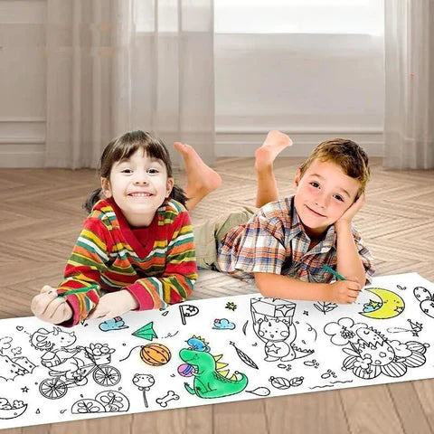 ARTKIDS™ | ROLLO X3MTS DE DIBUJO PARA NIÑOS | PAGA 1 LLEVA 2 🎨