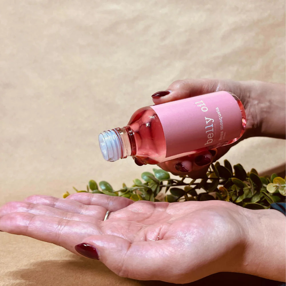 BELLY OIL™: ACEITE PARA PREVENIR Y ATENUAR LAS ESTRÍAS EN EL EMBARAZO 120ml.