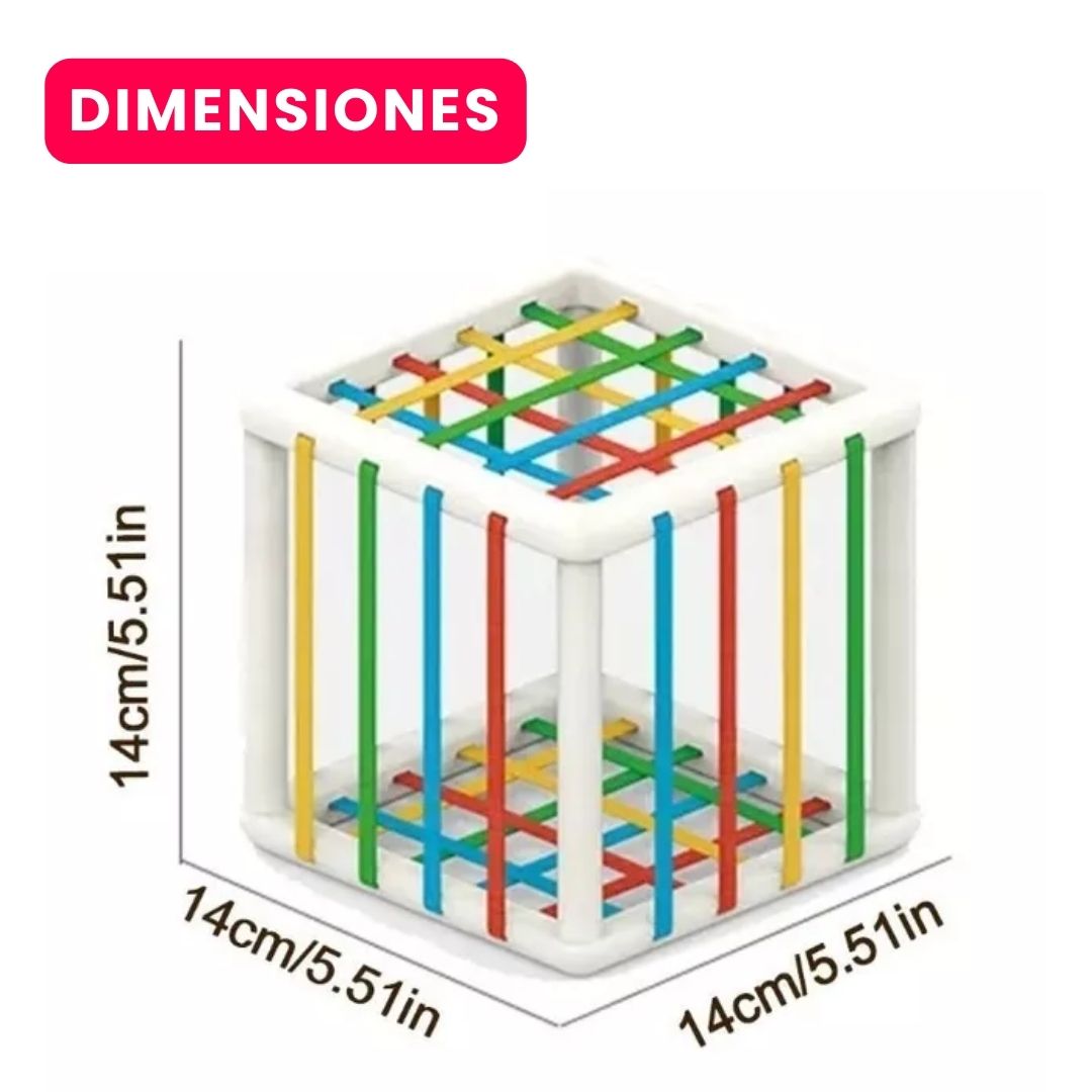 SENSORYCUBE™: CUBO DE EXPLORACIÓN SENSORIAL | ESTIMULACIÓN TEMPRANA PARA TU BEBÉ