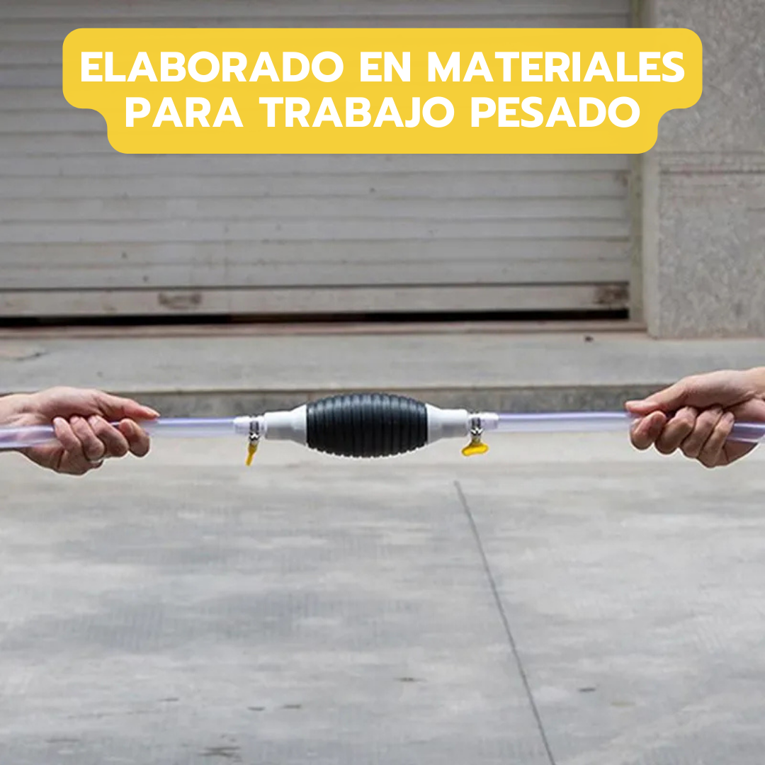 Bomba de alto flujo para transferir combustible