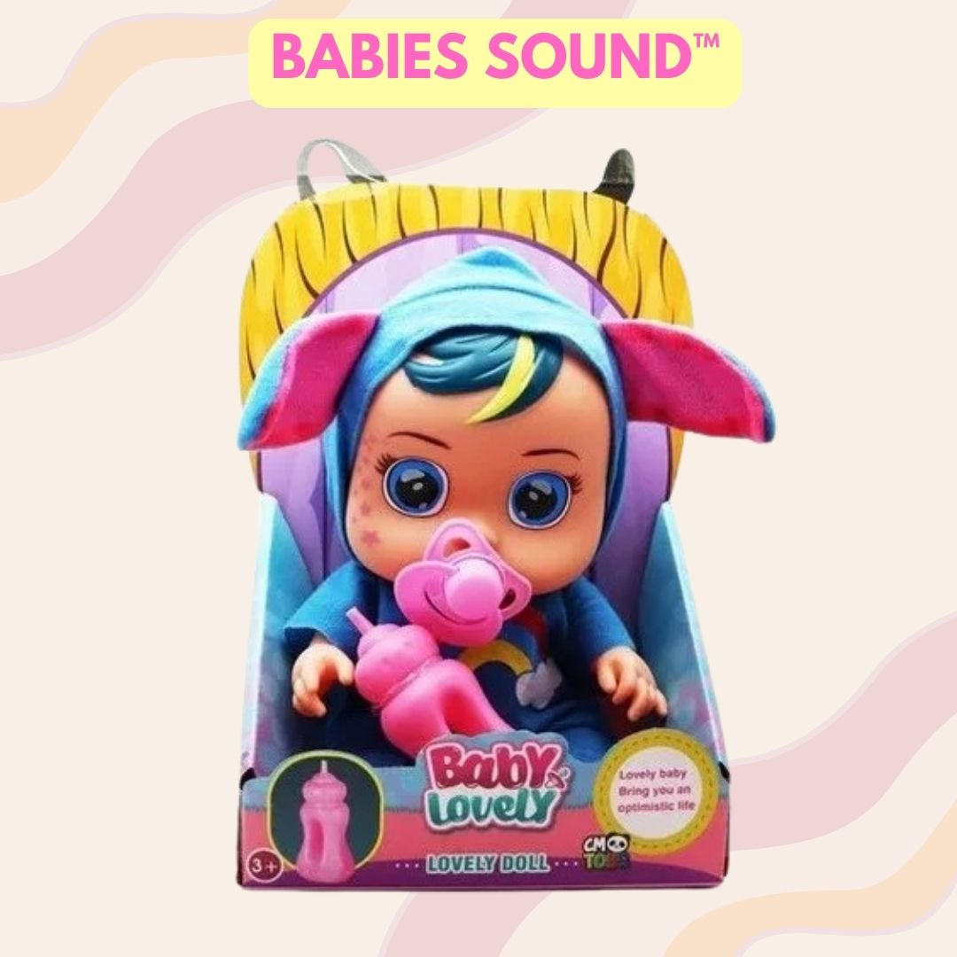 BABIES SOUND™: LA BEBE MAS LINDA QUE LLORA CON SONIDOS ¡SUPER PROMO BLACK DAYS🔥!