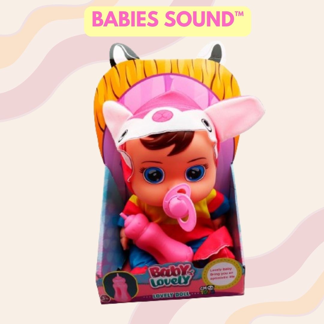 BABIES SOUND™: LA BEBE MAS LINDA QUE LLORA CON SONIDOS ¡SUPER PROMO BLACK DAYS🔥!