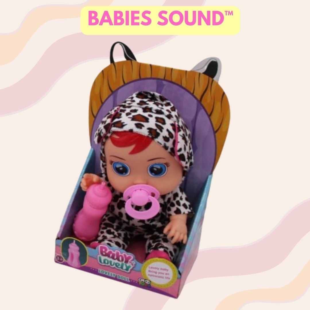 BABIES SOUND™: LA BEBE MAS LINDA QUE LLORA CON SONIDOS ¡SUPER PROMO BLACK DAYS🔥!