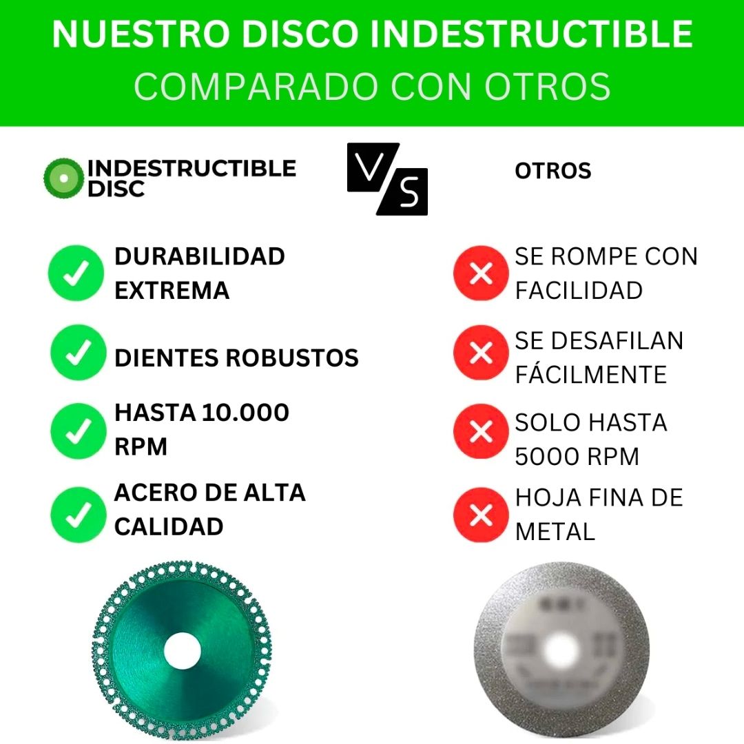DIAMONDISK™: DISCO INDESTRUCTIBLE MULTIUSOS !SUPER OFERTA FIN DE AÑO⚡ ¡