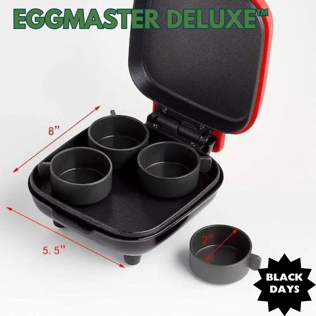 EGGMASTER DELUXE™: MÁQUINA PARA PREPARAR HUEVOS🍳 ¡SUPER OFERTA BLACK FRIDAY 🔥 !