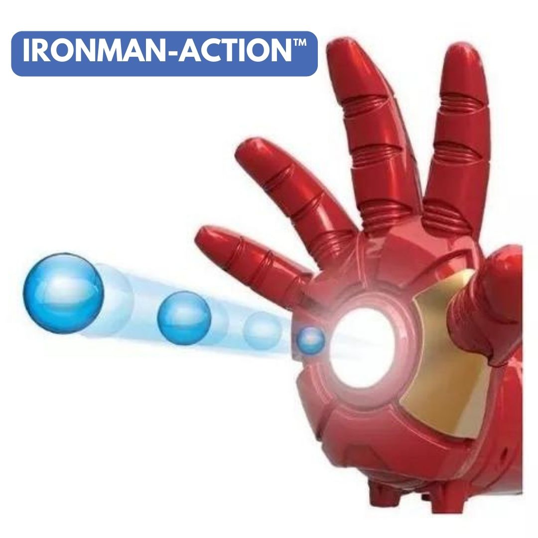 IRONMAN-ACTION™: GUANTE LANZADOR BOMBAS HIDROGEL ¡EL MEJOR REGALO PARA NAVIDAD🎁!