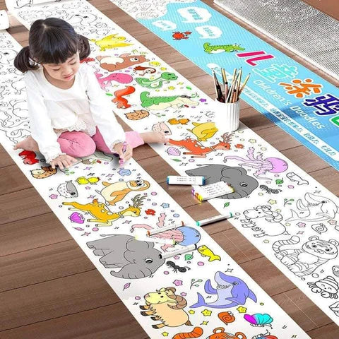 ARTKIDS™ | ROLLO X3MTS DE DIBUJO PARA NIÑOS | PAGA 1 LLEVA 2 🎨
