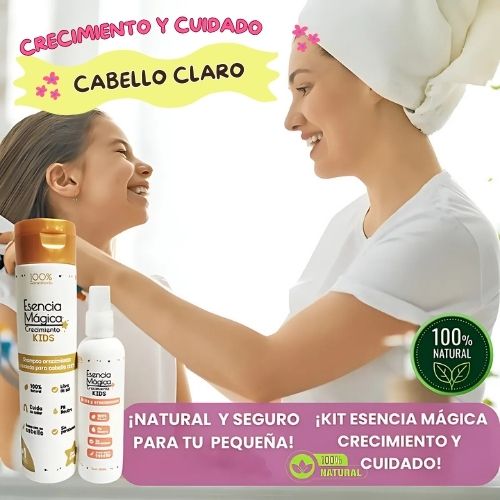 Esencia Magica Kids Combo premium crecimiento y cuidado
