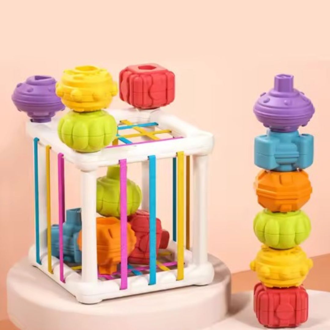 SENSORYCUBE™: CUBO DE EXPLORACIÓN SENSORIAL | ESTIMULACIÓN TEMPRANA PARA TU BEBÉ