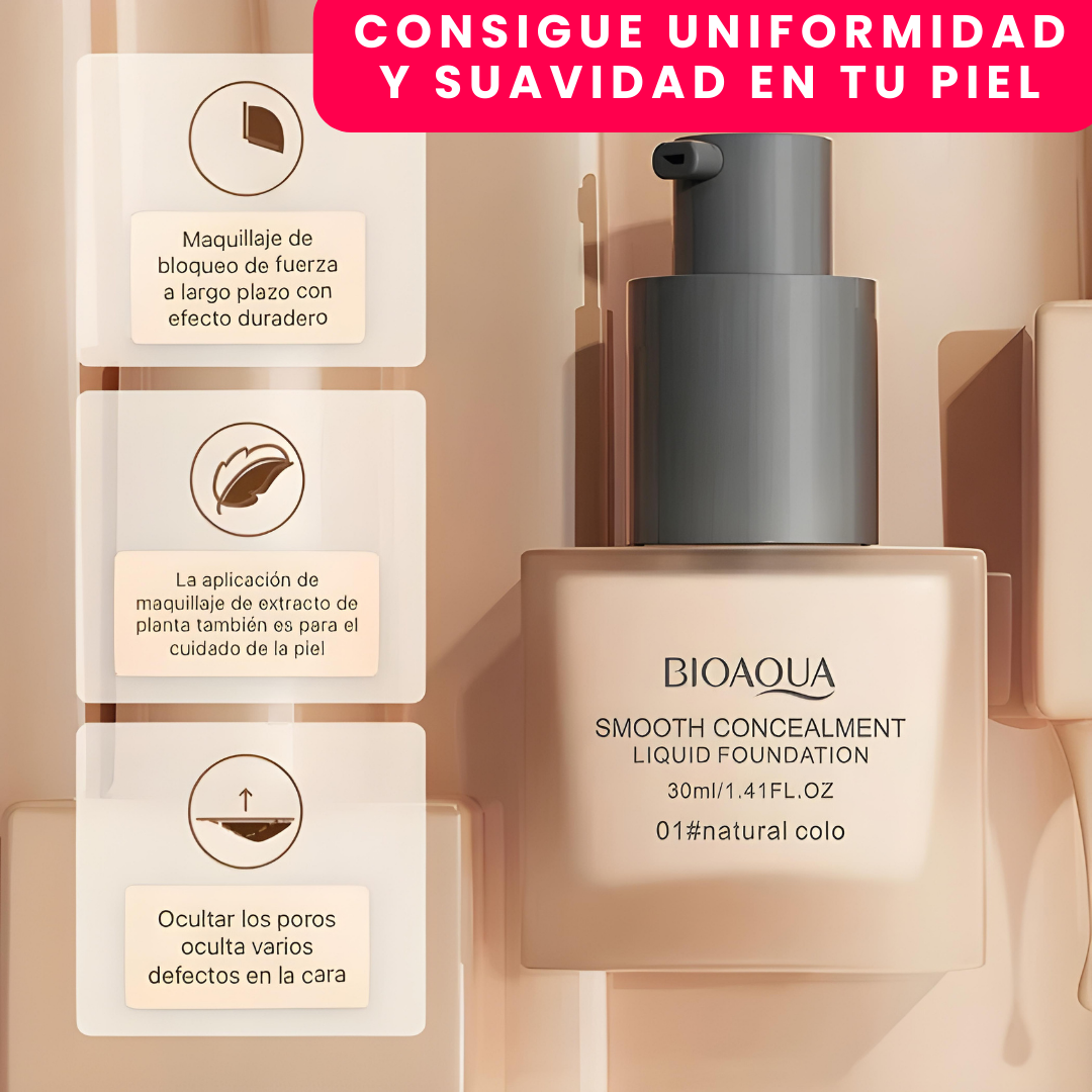 BASE CORRECTORA BIOAQUA (OFERTA 2X1)