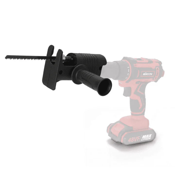 DRILLMASTER™: ADAPTADOR DE TALADRO A SIERRA