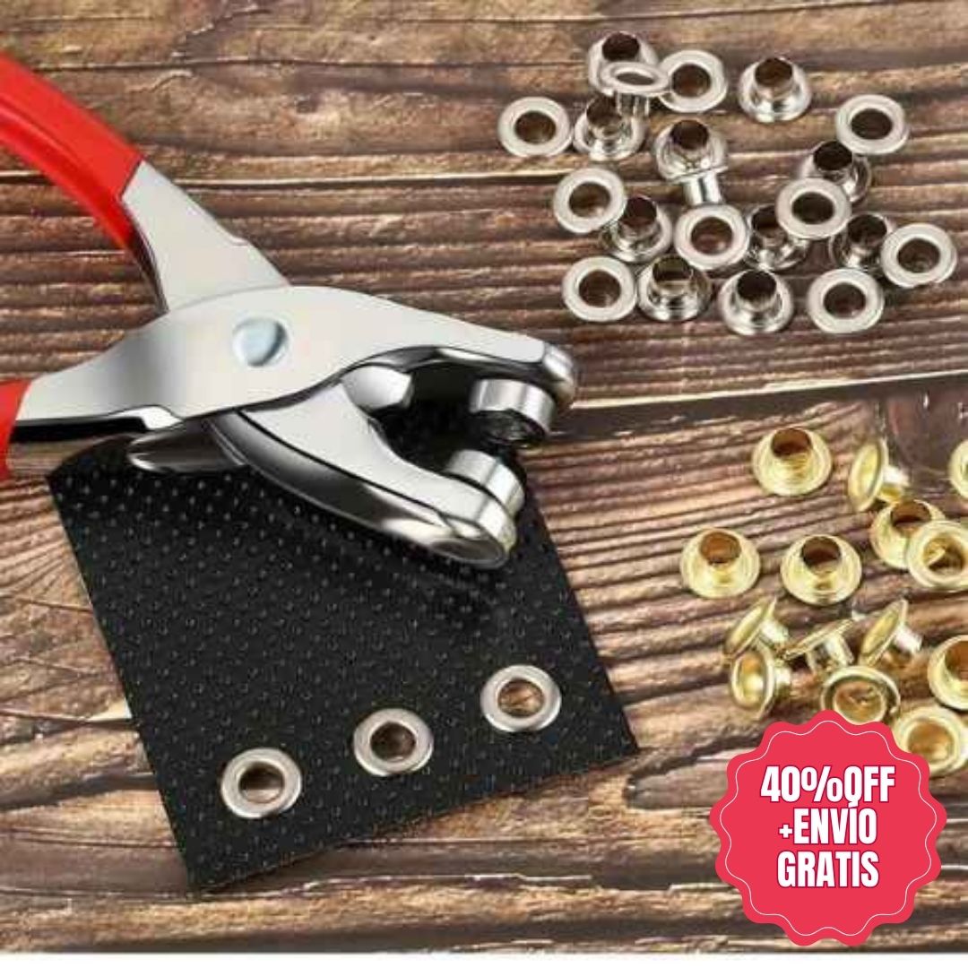 EasyPliers™: Pinzas para reparar broches | Incluye: 200 botones