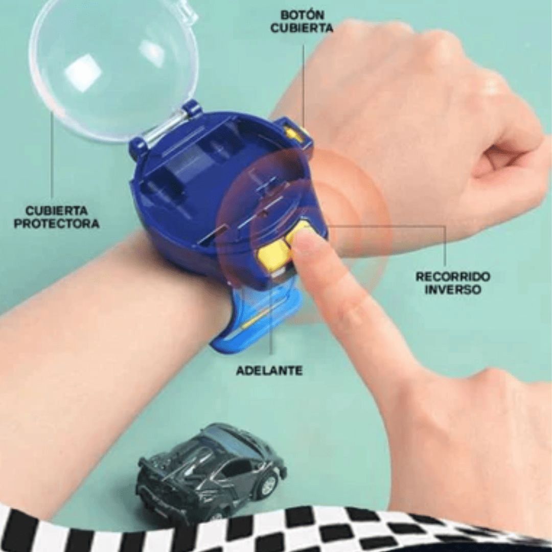 CarWatch™: Reloj con Carro a Control Remoto | Diversión sin limites