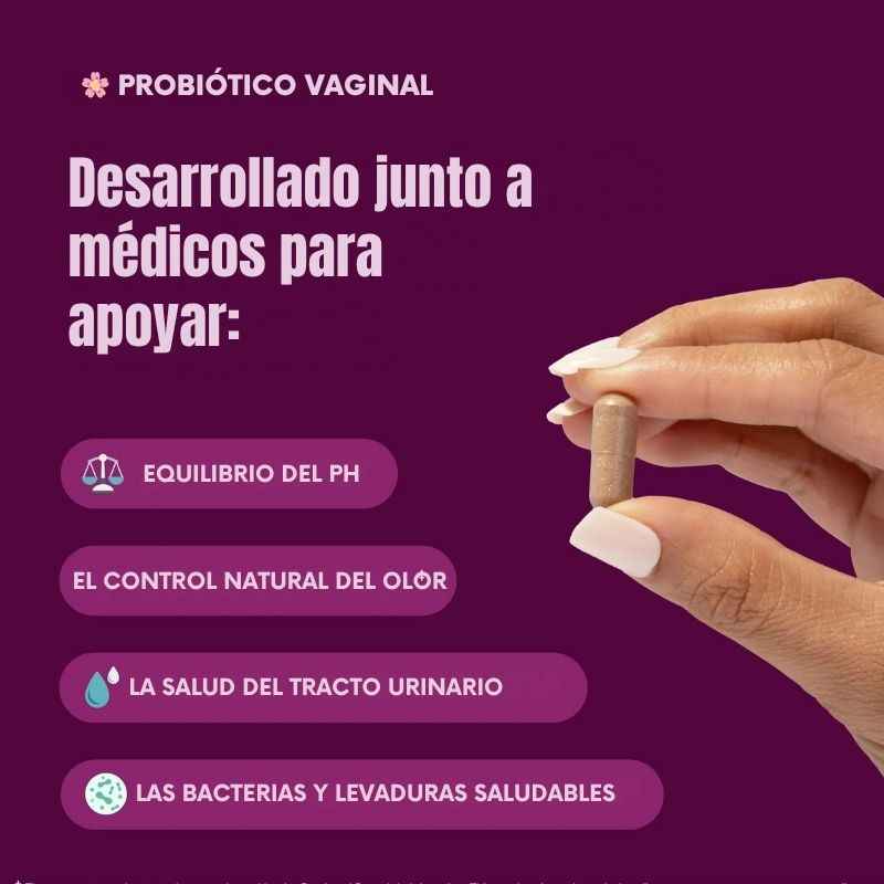 Probiótico vaginal 3 en 1 | Producto Importado