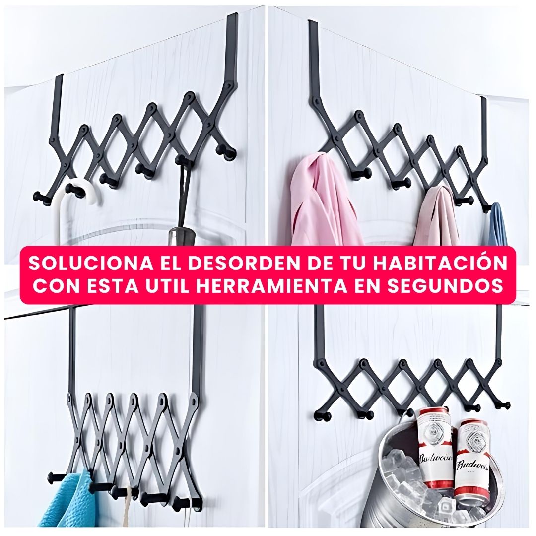FLEXHOOK™: PERCHERO RETRACTIL | ORGANIZA TUS ESPACIOS