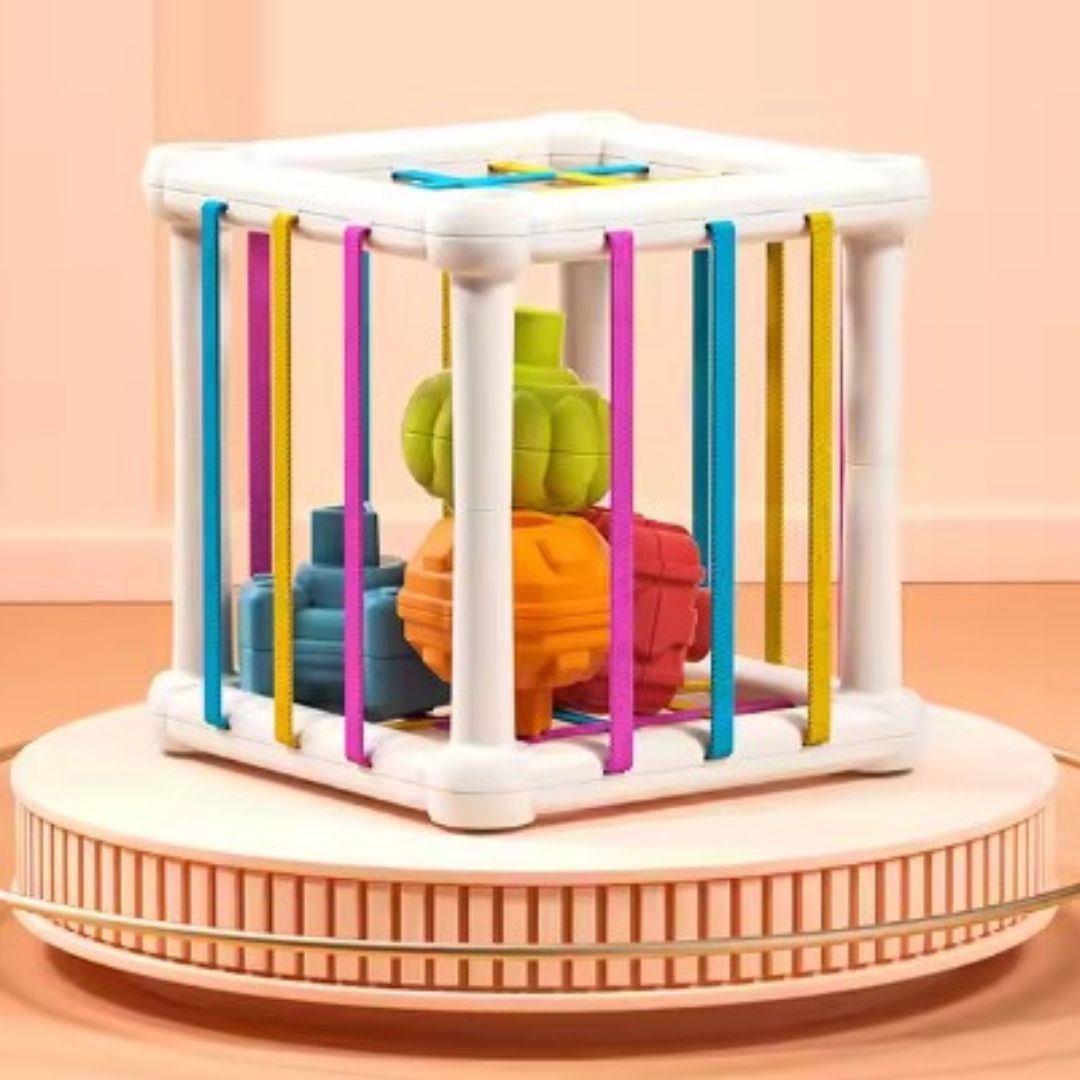 SENSORYCUBE™: CUBO DE EXPLORACIÓN SENSORIAL | ESTIMULACIÓN TEMPRANA PARA TU BEBÉ