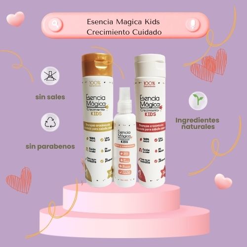 Esencia Magica Kids Combo premium crecimiento y cuidado