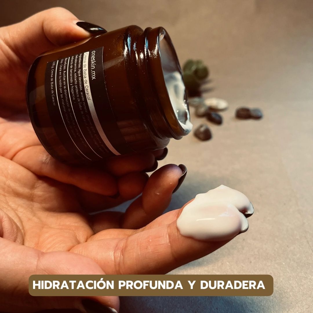 ONESKIN™: CREMA FACIAL COLÁGENO Y BABA DE CARACOL (FORMULA MEJORADA)