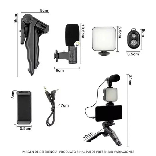 SMART CAPTURE™: KIT PARA CREACION DE CONTENIDO| TRANSFORMA TUS IDEAS EN CONTENIDO BRILLANTE