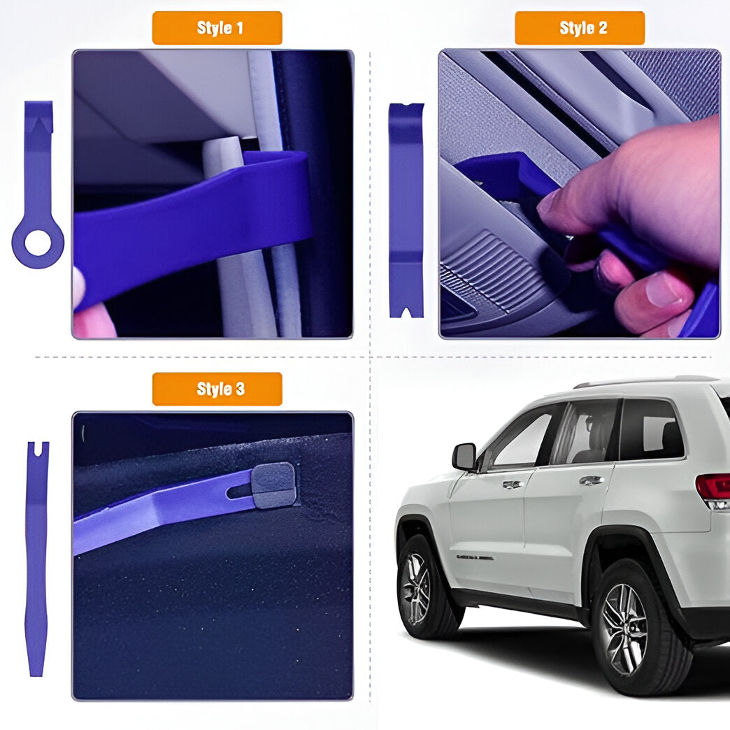CARTOOL™:KIT X12 HERRAMIENTAS TODO EN 1 DE EXTRACCIÓN DE MOLDURAS