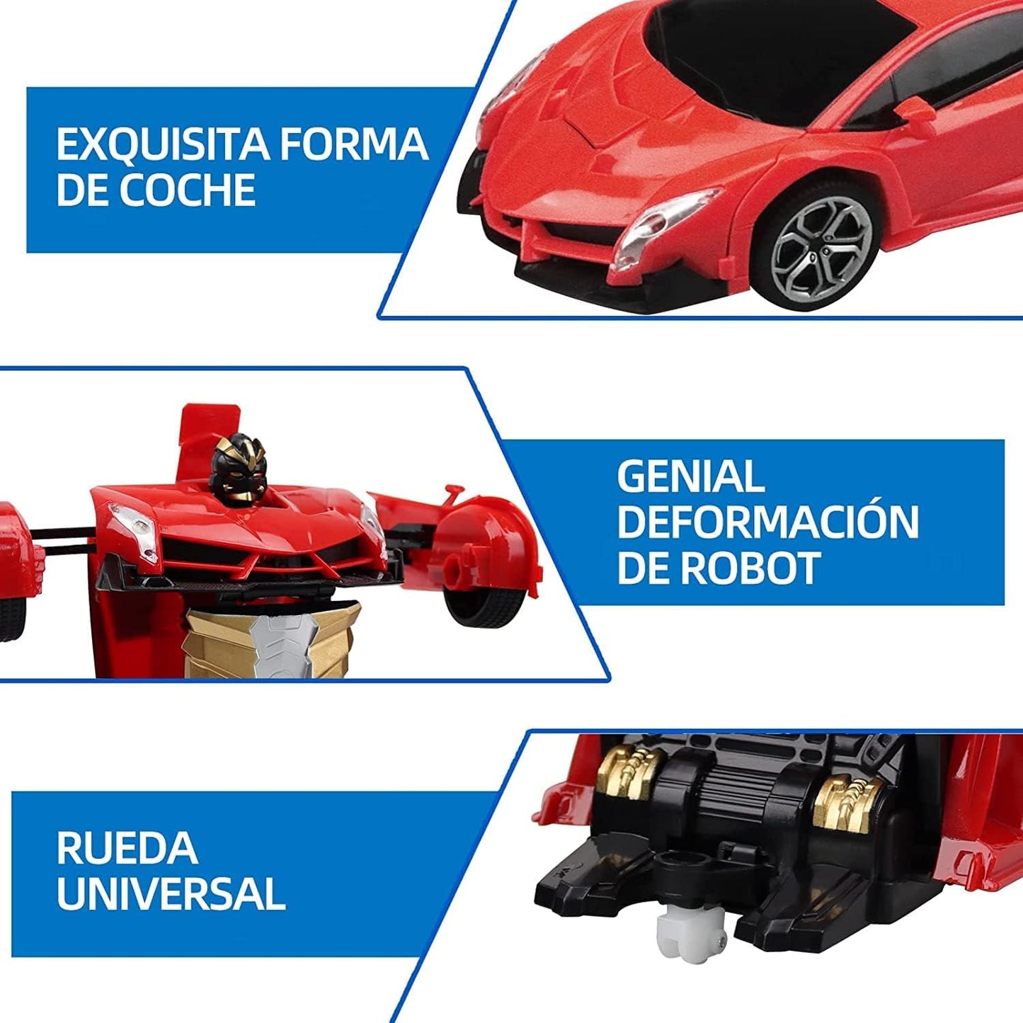 CARRO TRANSFORMER A CONTROL REMOTO